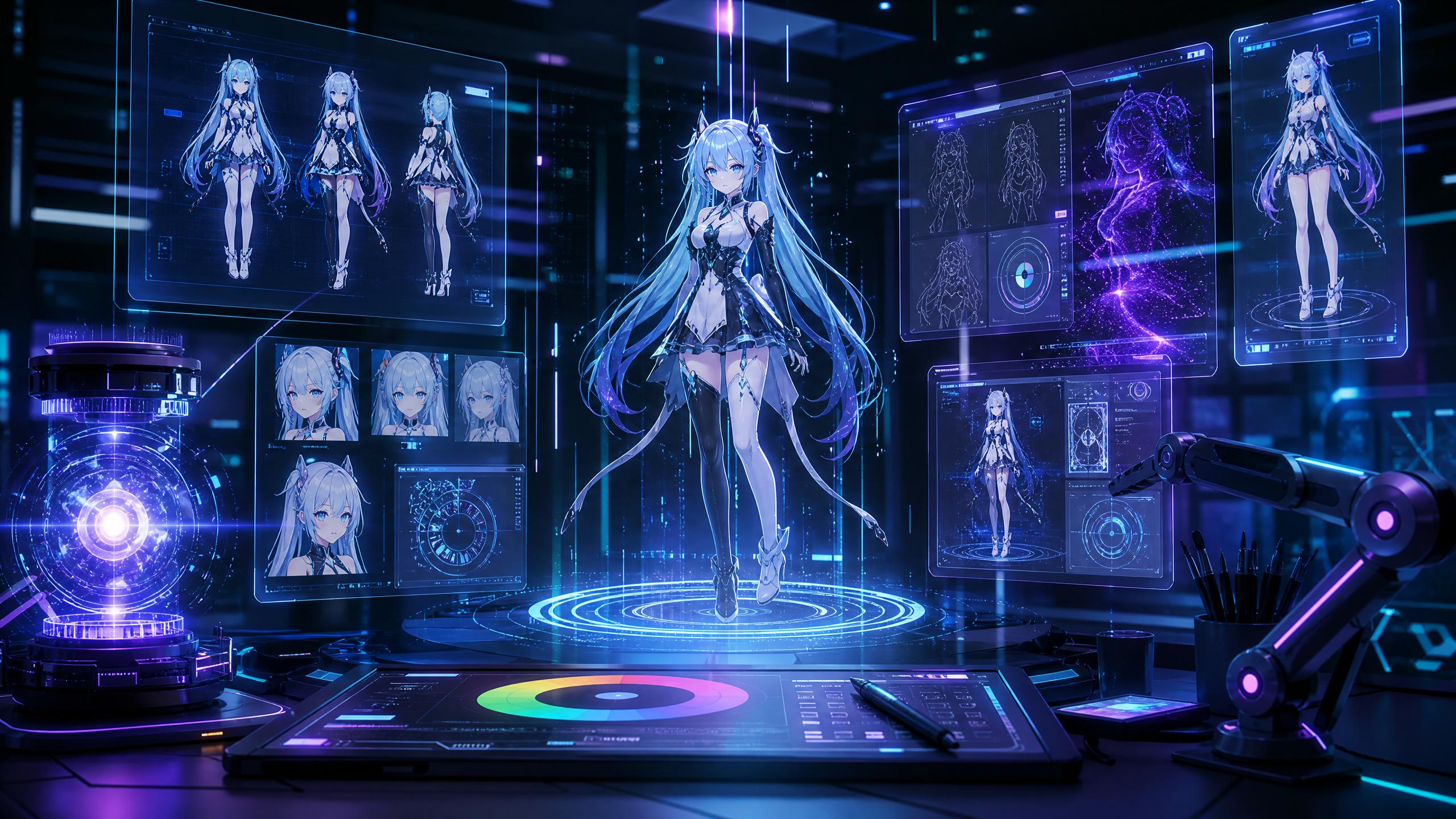 高清3D动漫AI动漫剪辑：智能角色设计与动漫生成教程